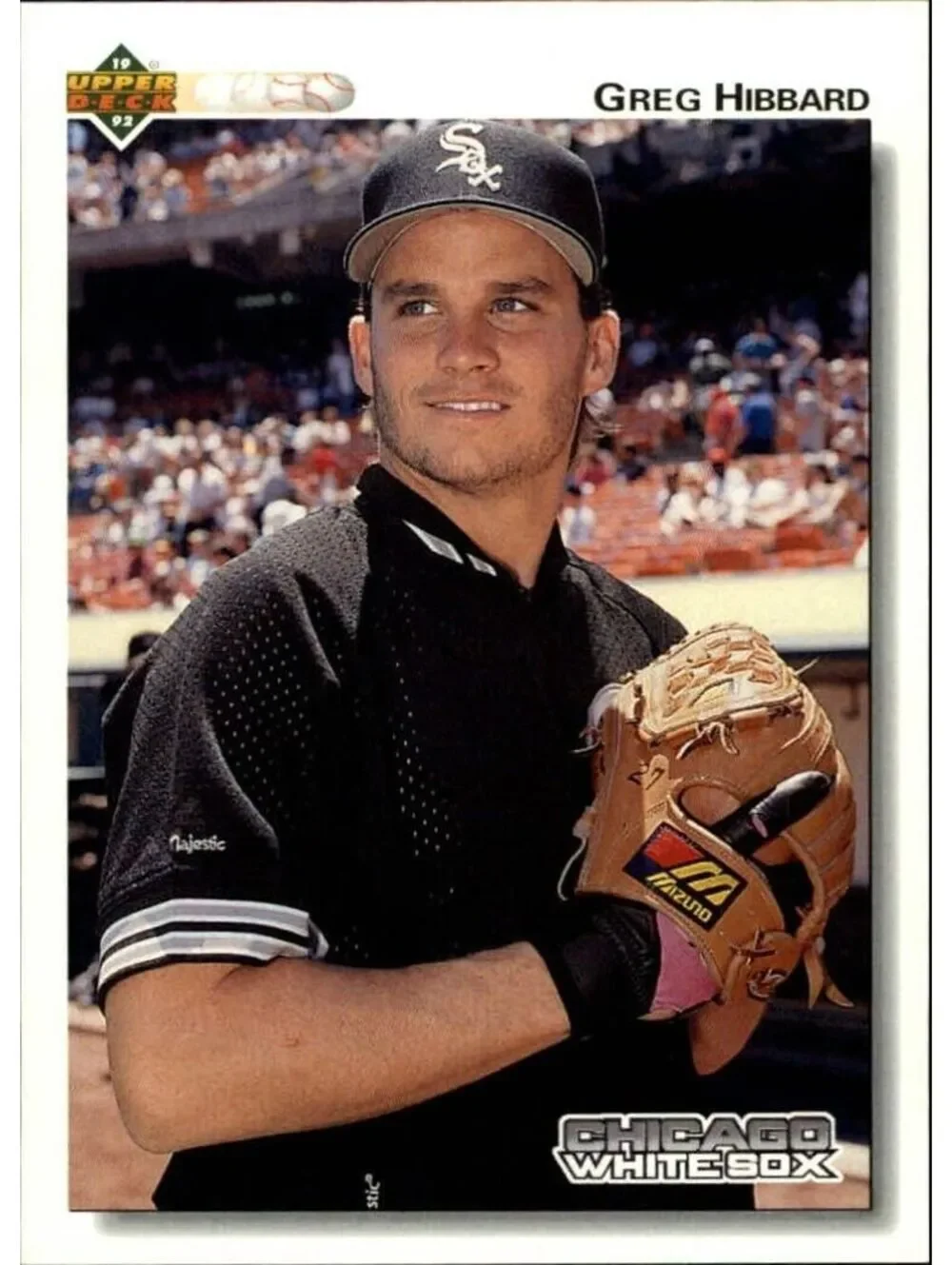 Greg Hibbard 1992 Upper Deck MLB #420 Baseball Card Chicago White Sox